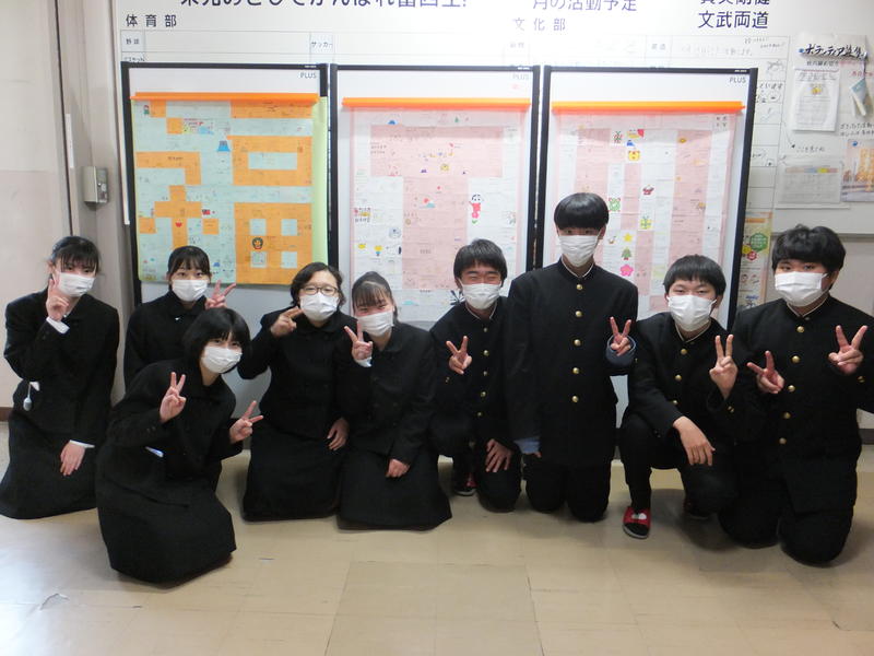 年賀状ポスター完成